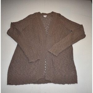 Mossimo Brown XXLarge Women's Cardigan Open Front